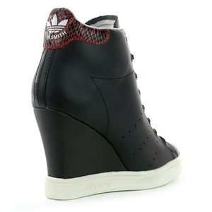 adidas stan smith wedge sneakers